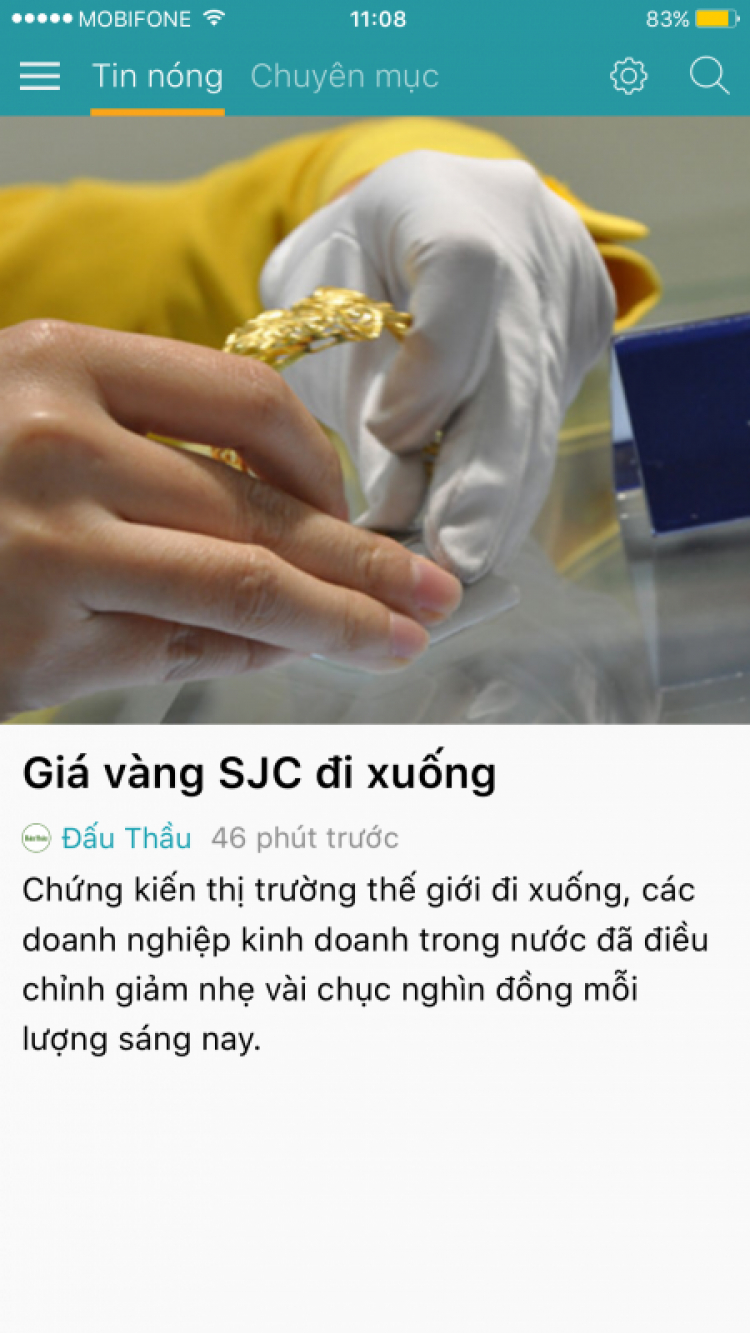 Vàng sắp lên ?! Vậy mua CH - Nhà phố hay Vàng ?!