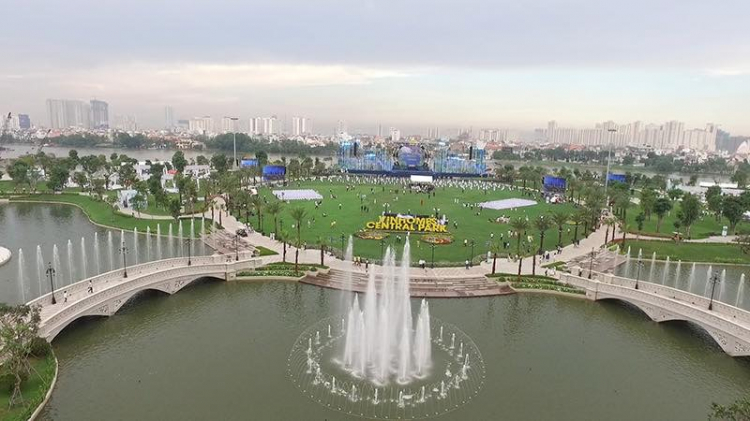 Cập nhật tiến độ Vinhomes Central Park