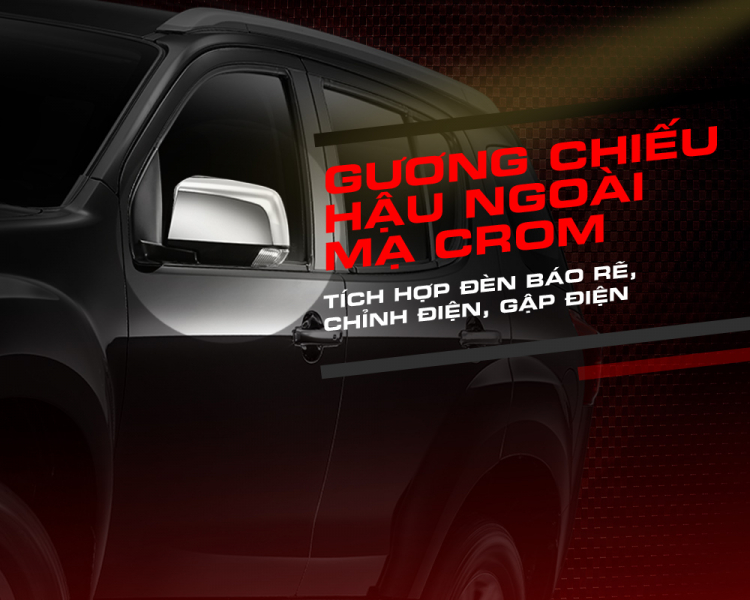 Chiêm ngưỡng những nét nổi bật của chiếc Isuzu MU-X vừa ra mắt tại Việt Nam