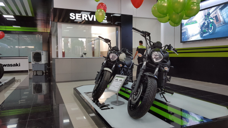 Showroom Kawasaki chính thức khai trương tại Long An