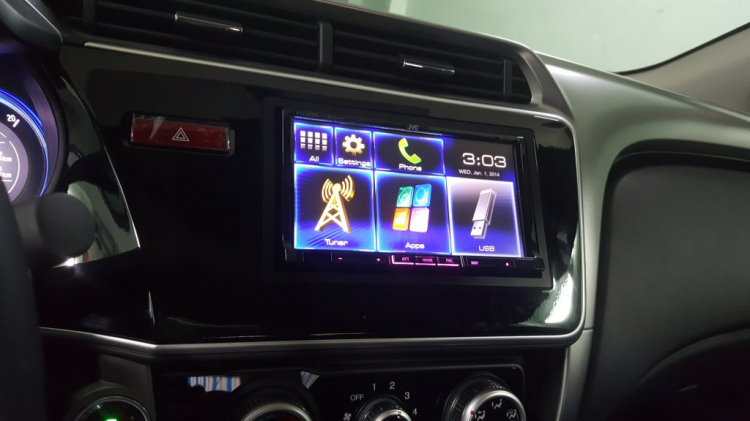 DVD cho Honda City 2016 DVD cho Honda City 2016