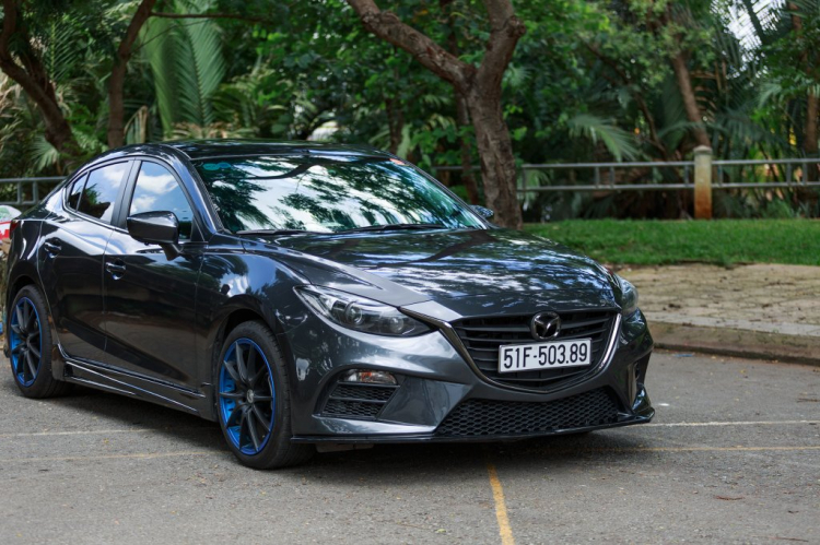 Quá trình nâng cấp Mazda3 của Thần Đèn tại khactrungoto. Quá trình nâng cấp Mazda3 của Thần Đèn tại khactrungoto.