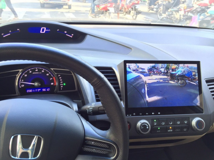 DVD android cho civic