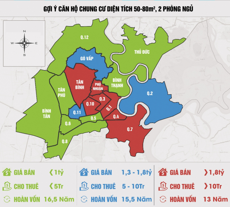 Thị trường căn hộ chung cư TP. HCM quý II/2016: Khu Đông “hừng nắng” - Tây “hạ nhiệt”