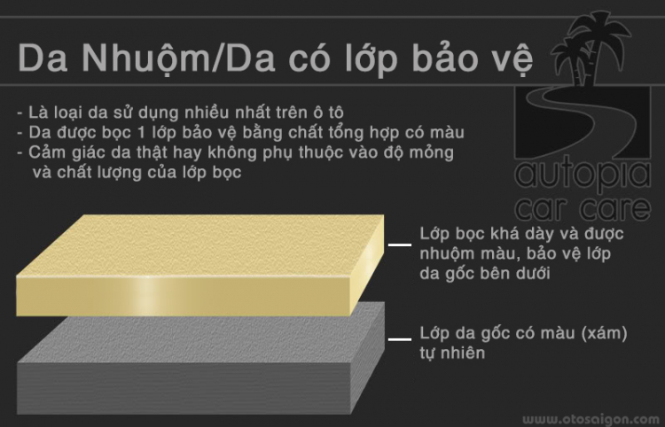 Tìm hiểu về một số loại da nội thất xe