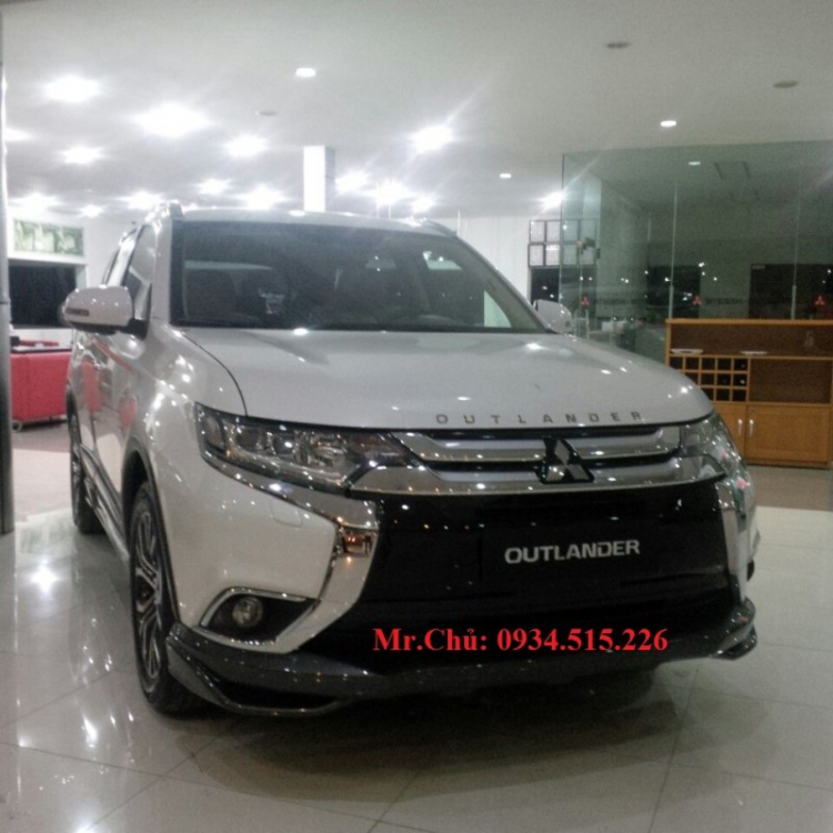 Mitsubishi Outlander 2016 chốt giá từ 975 triệu đồng tại Việt Nam