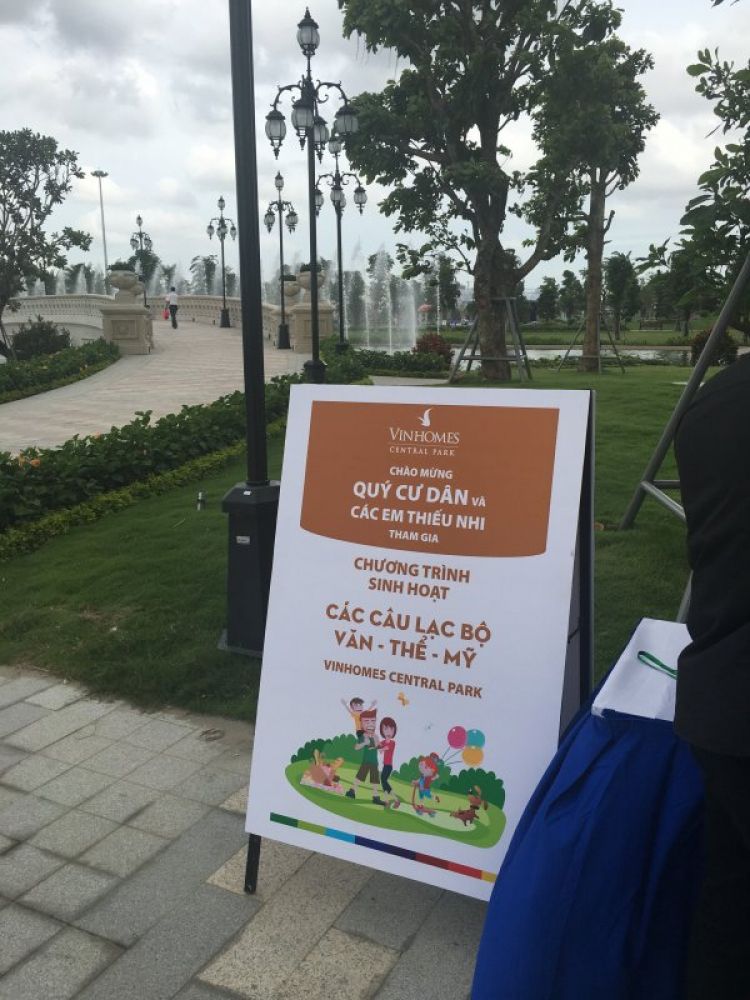 Cập nhật tiến độ Vinhomes Central Park