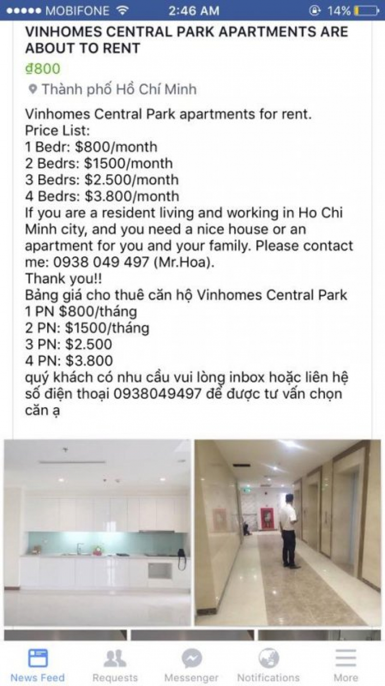 Cập nhật tiến độ Vinhomes Central Park