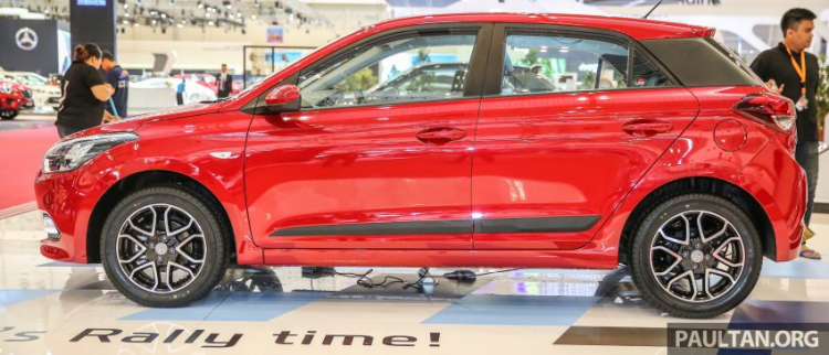 Hình ảnh Hyundai i20 hatchback ở triển lãm Indonesia Hình ảnh Hyundai i20 hatchback ở triển lãm Indonesia