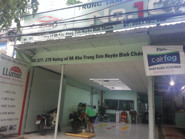 Tránh xa rửa xe 468 Nguyễn Hữu Thọ, Q7