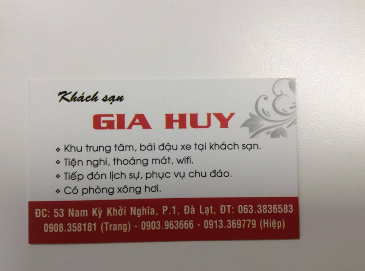 Khách sạn giá tốt gần chợ đà lạt