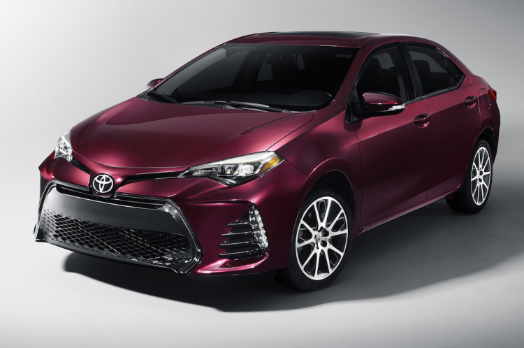 Toyota Corolla 2017 ra mắt tại Mỹ, giá từ 19.365 USD