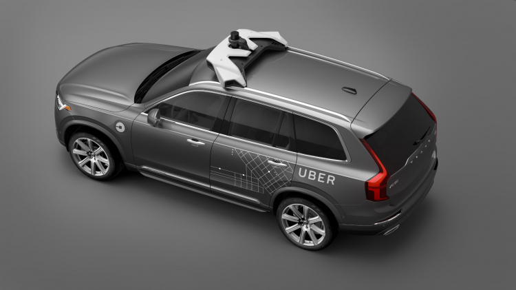 Uber hợp tác với Volvo thí điểm Taxi tự lái ở Mỹ vào tháng tới