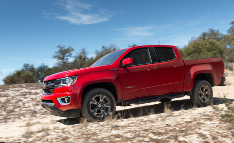 Chevrolet Colorado 2017 nâng cấp động cơ mới ở Mỹ