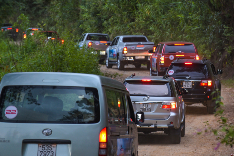 Ảnh hành trình Toyota Hilux chinh phục Tây Nguyên