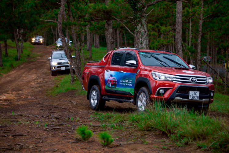 Ảnh hành trình Toyota Hilux chinh phục Tây Nguyên Ảnh hành trình Toyota Hilux chinh phục Tây Nguyên