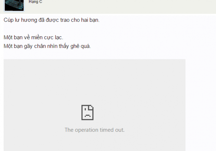 Lượm bên BHĐX - Giải cúp lư hương.