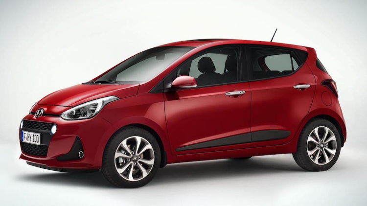 Hyundai i10 2017 ra mắt bản nâng cấp ở Châu Âu