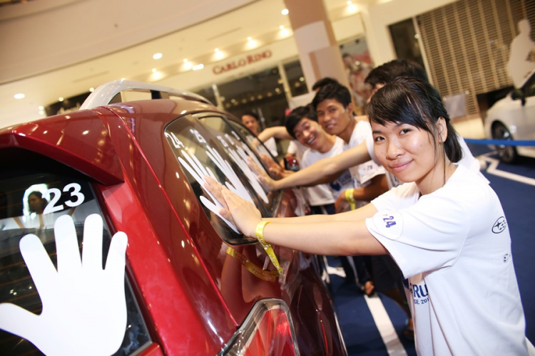 Đã tìm được 10 thí sinh tham dự Subaru Palm challenge 2016 tại Singapore