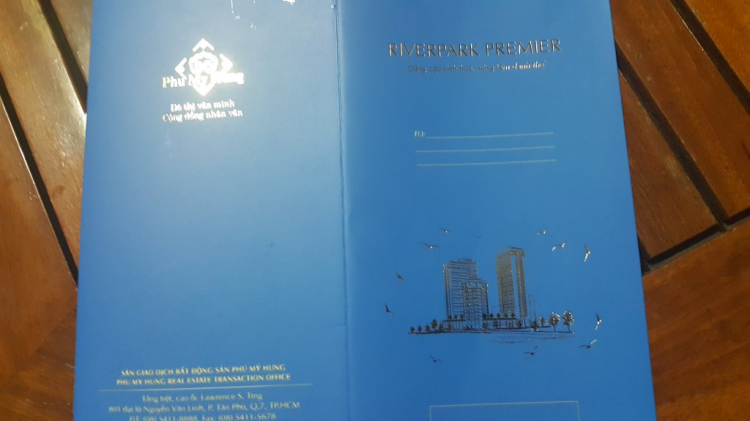 Có bác nào nộp đơn xin mua RIVERPARK PREMIER - PMH chưa? Có bác nào nộp đơn xin mua RIVERPARK PREMIER - PMH chưa?
