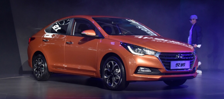 Hyundai Accent 2017 chính thức ra mắt tại Trung Quốc