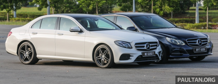 So sánh Mercedes-Benz E-Class thế hệ cũ và mới (W212 và W213) qua ảnh So sánh Mercedes-Benz E-Class thế hệ cũ và mới (W212 và W213) qua ảnh