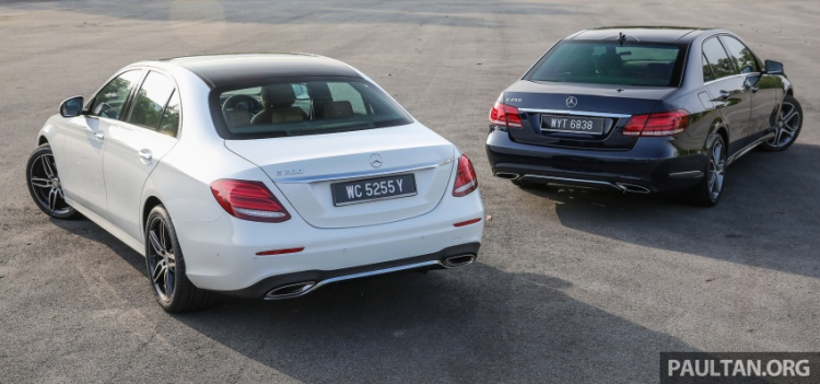 So sánh Mercedes-Benz E-Class thế hệ cũ và mới (W212 và W213) qua ảnh