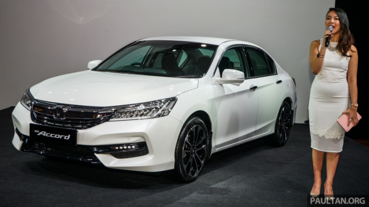 Honda Accord 2016 ra mắt tại Malaysia với 3 phiên bản có giá từ 790 triệu đồng