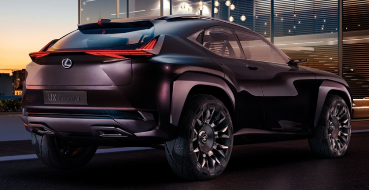 Lexus UX Concept – hình ảnh đầu tiên trước thềm triển lãm Paris