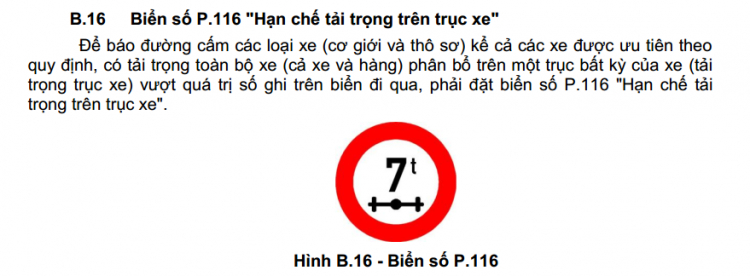 CÁC BÁC XE TẢI CHÚ Ý BIỂN CẤM Ô TÔ TẢI