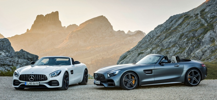 Mercedes-AMG GT C Roadster chính thức xuất hiện