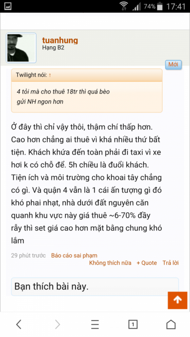 River Gate , 1,5 tỏi  Office Tell , có nên đầu tư không