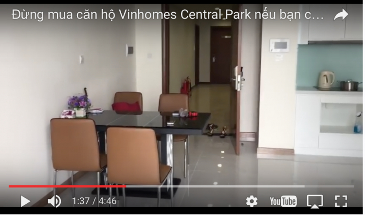 Cập nhật tiến độ Vinhomes Central Park