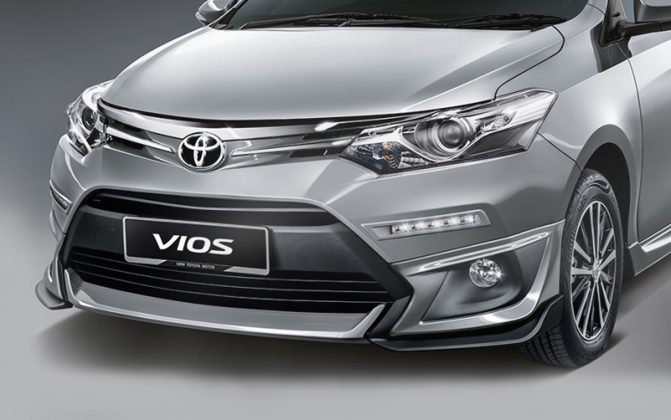 Toyota Vios 2016 nâng cấp ở Malaysia - có cân bằng điện tử VSC