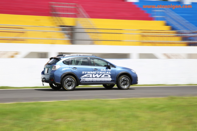 Trải nghiệm công nghệ S-AWD của Subaru tại đường đua Happy Land