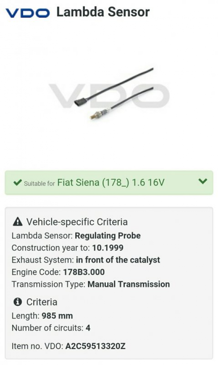 Van hằng nhiệt chi fiat siena 1.6 Van hằng nhiệt chi fiat siena 1.6