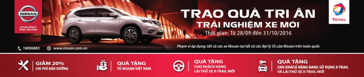 [QC] Cùng Nissan Việt Nam trao quà tri ân - trải nghiệm xe mới