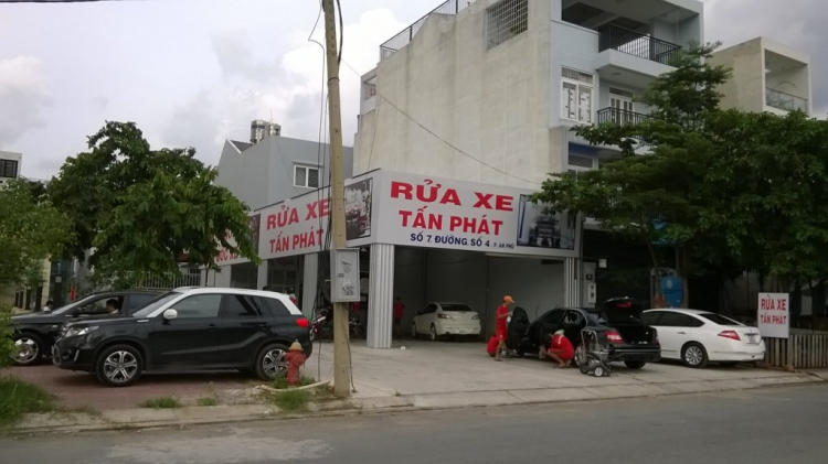 Các chỗ rửa xe khu đô thị APAK Các chỗ rửa xe khu đô thị APAK