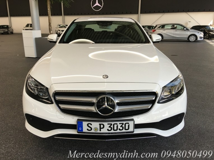 Ảnh nóng Mercedes-Benz E-Class 2017 lộ diện hoàn toàn