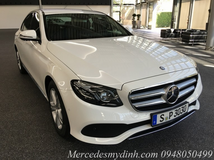 Ảnh nóng Mercedes-Benz E-Class 2017 lộ diện hoàn toàn