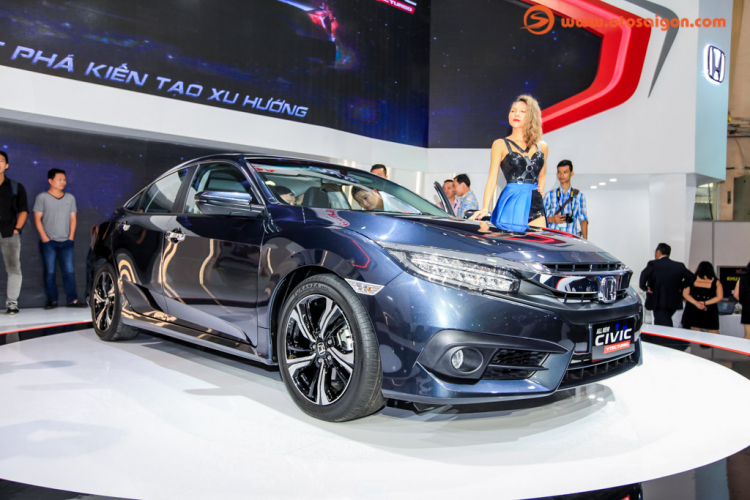 [VMS2016] Honda Civic 2016 công bố thông tin chính thức tại Việt Nam