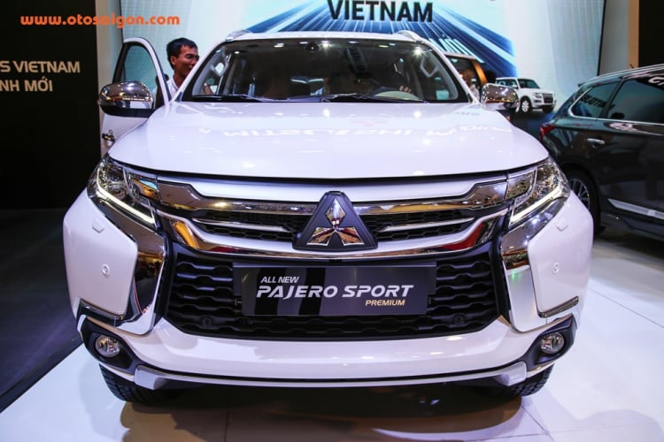 [VMS 2016] Pajero Sport 2016 ra mắt tại Việt Nam với giá khoảng 1,5 tỷ