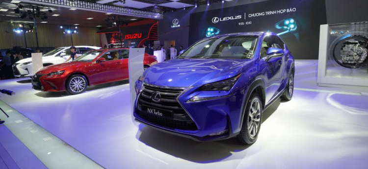[VMS 2016] Lexus mang dàn xe 2.0 Turbo đến Việt Nam