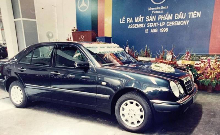 Đây là chiếc Mercedes đầu tiên được sản xuất tại Việt Nam