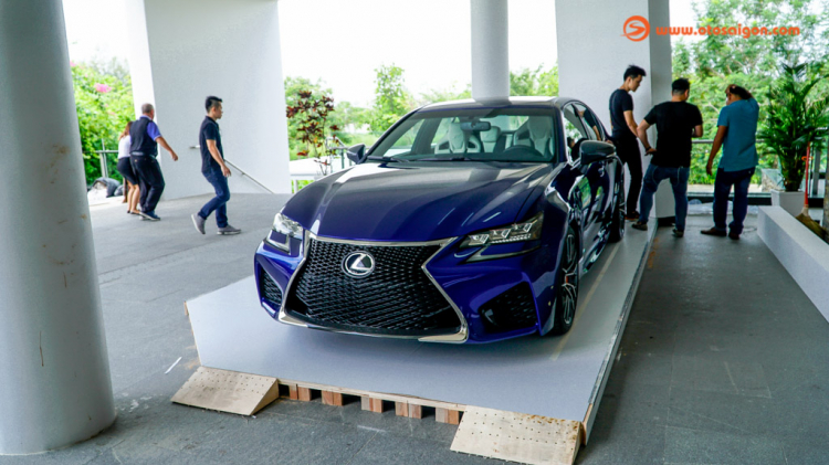 Lexus GS-F đầu tiên xuất hiện tại Việt Nam