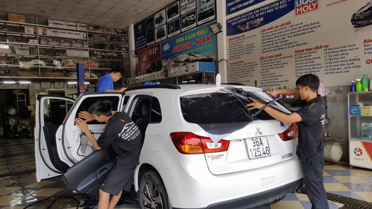 Cửa hàng Huy Hoàng Car Spa liên kết EMMA Việt Nam