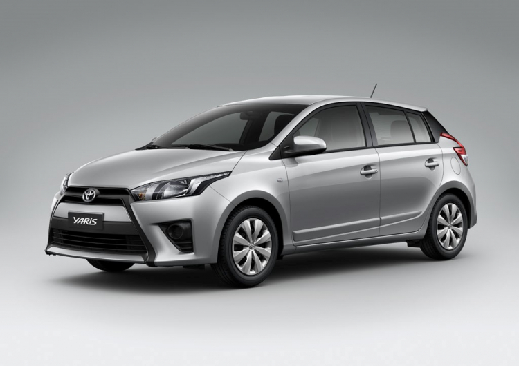 Những thay đổi mạnh mẽ trên Toyota Yaris nâng cấp facelift 2016