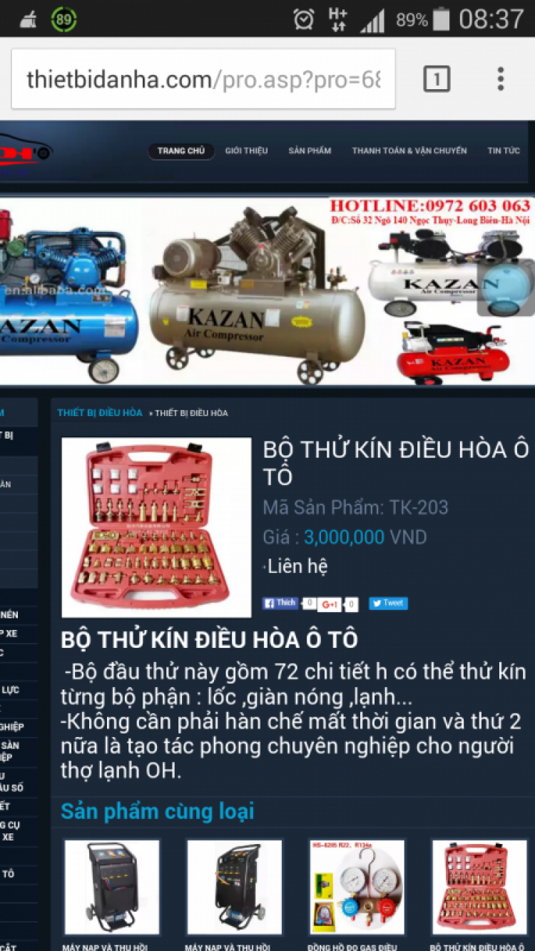 Thay Lốc mới cho con Matiz