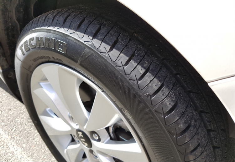 Cảm nhận lốp Bridgestone Techno vừa mới thay