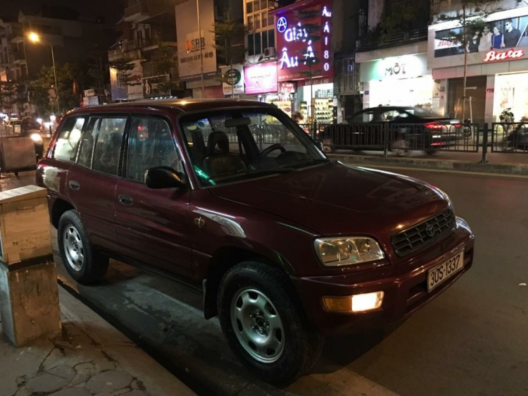 Kinh nghiệm về Toyota Raw4 1998 .